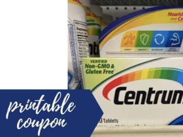 Centrum Coupon | Makes 100 ct. Multi-Vitamins $6.99