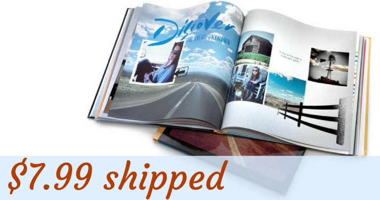 Shutterfly | Photo Book with Unlimited Pages For $7.99 Shipped