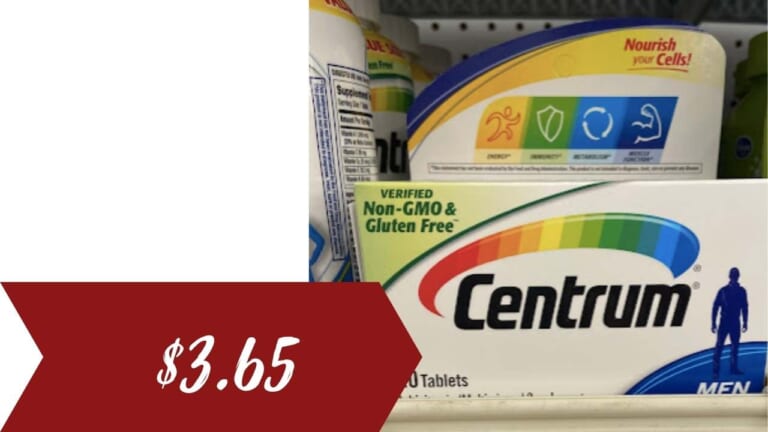 Centrum Vitamins | Only $3.65 at CVS