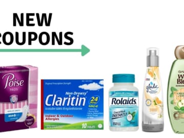 New Coupons: Almay, Garnier, Unisom & More