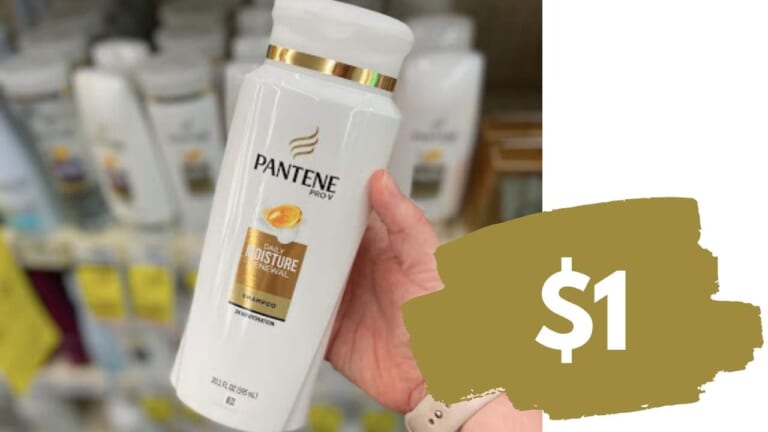 Pantene Hair Care for $1 at Walgreens