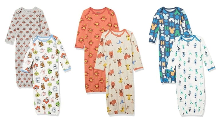 Amazon Baby Disney 2-Pack Sleeper Gowns From $9.64