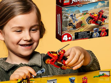 LEGO NINJAGO Legacy Kai’s Blade Cycle 54-Piece Building Kit $6.99 (Reg. $9.99) – FAB Ratings!