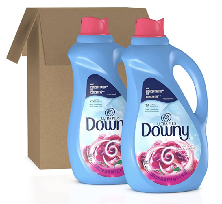 Downy Ultra Plus Liquid Laundry Fabric Softener 2-Pack for just $8.58 shipped!