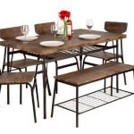 6-Piece Modern Dining Set