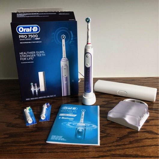 Oral B Orchid Purple Electric Toothbrush