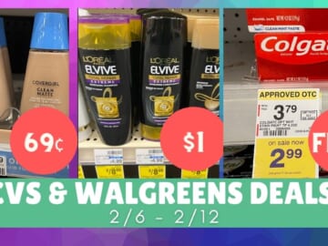 Video: Top CVS & Walgreens Deals 2/6-2/12