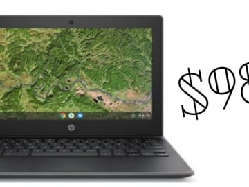 HP 11.6-Inch Chromebook for $98