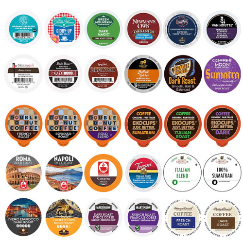 30-Count Custom Variety Pack Custom Dark Roast Coffee Variety Pack as low as $15.13 Shipped Free (Reg. $21.61) – FAB Ratings! 1,300+ 4.5/5 Stars! | 50¢ each!