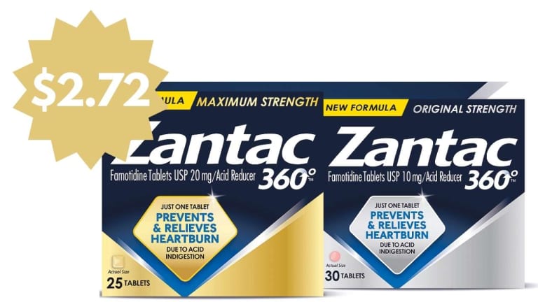 Zantac Coupon | Makes it $2.72 at Walmart