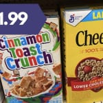 $1.99 Large Size General Mills Cereal | Kroger Mega Deal