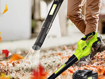 20V Cordless Electric Leaf Blower $59.49 Shipped Free (Reg. $85) – 5.7K+ FAB Ratings!