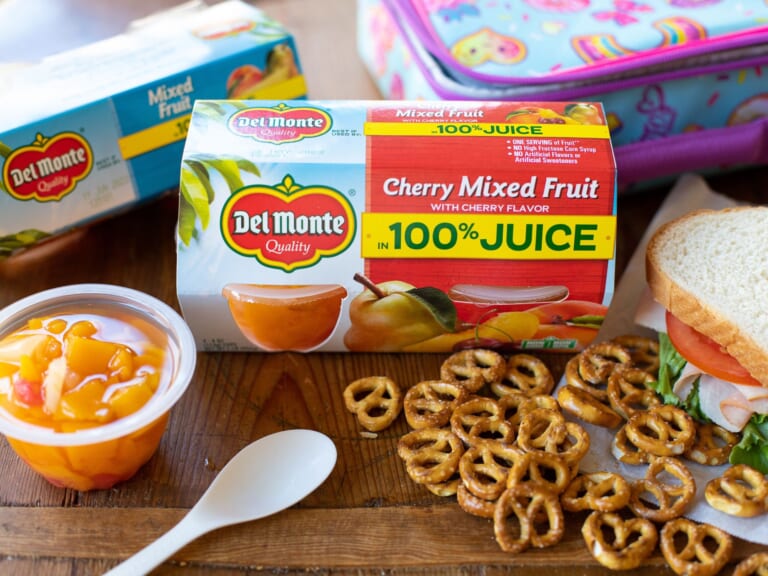 4-Pack Del Monte Fruit Is Just $1.92 At Publix