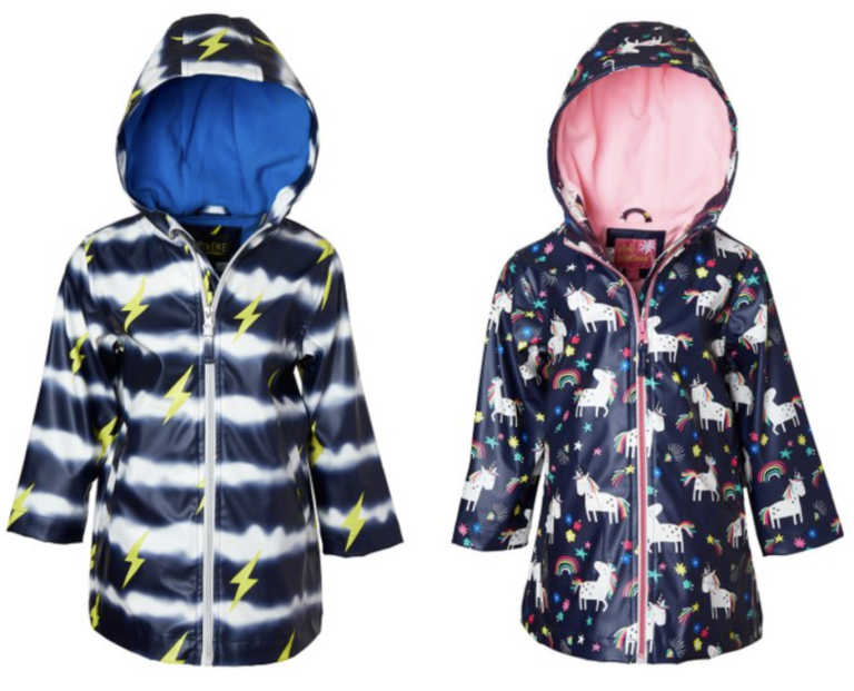 Kids’ Rain Jackets & Windbreakers for just $11.99 + shipping!