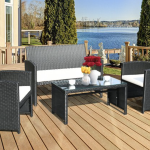 *HOT* Rattan Wicker 4-Piece Conversation Patio Set for just $199.99 shipped! (Reg. $470)!