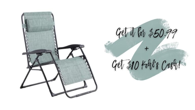 Kohl’s | Patio Chair $40.99 After Cash Back