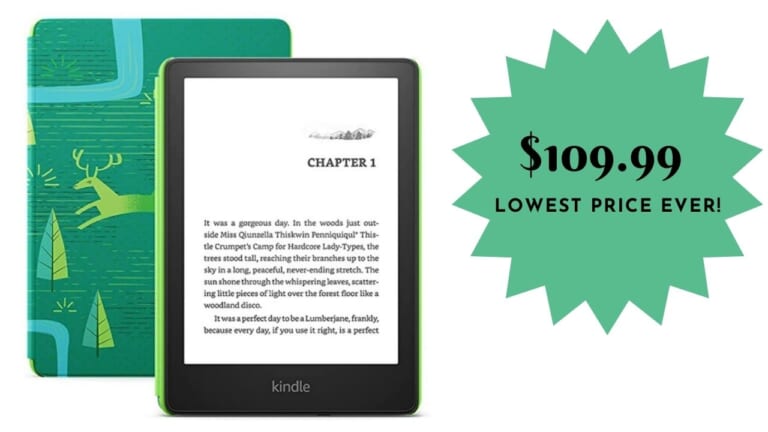 Amazon Kindle Paperwhite Kids $109.99 – Lowest Price Ever!