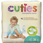 Free Cuties Complete Care Diapers Sample