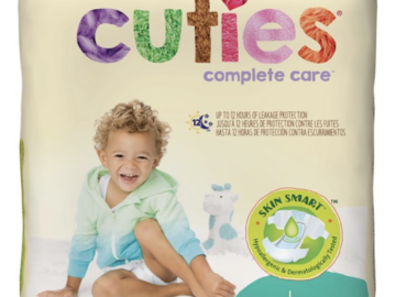 Free Cuties Complete Care Diapers Sample