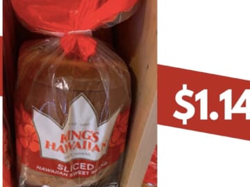 $1.14 King’s Hawaiian Sliced Bread | Publix Deal