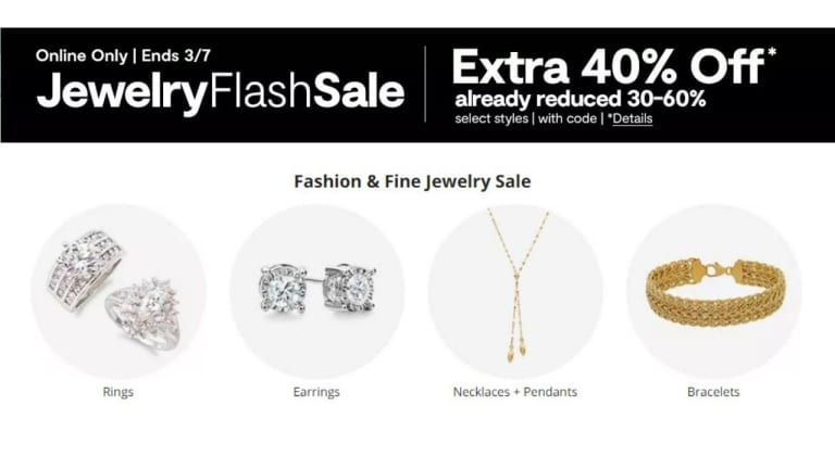 JCPenney Code | Extra 40% Off Sale Jewelry