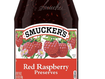 Smucker’s Red Raspberry Preserves just $2.58 per 18-ounce jar, shipped!