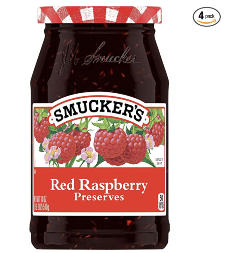 Smucker’s Red Raspberry Preserves just $2.58 per 18-ounce jar, shipped!