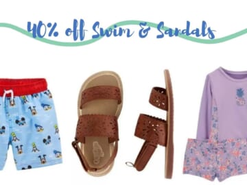 Carter’s | 40% Off Swimwear & Sandals