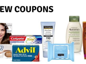 New Coupons: Neutrogena, Aveeno, CoverGirl & More