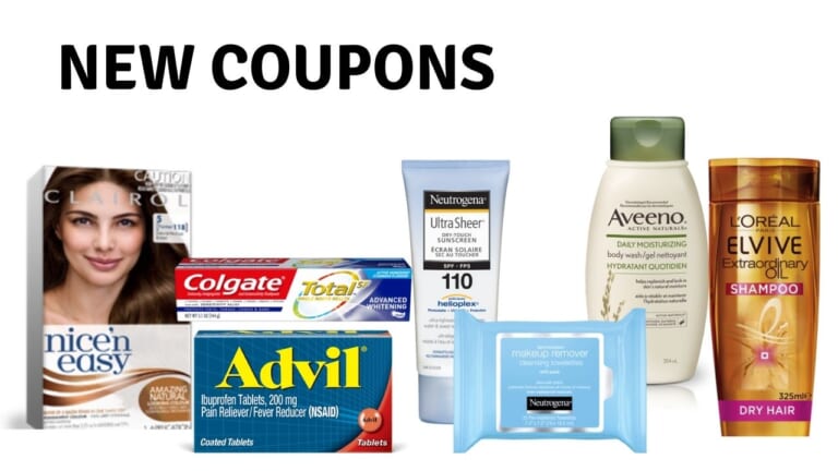 New Coupons: Neutrogena, Aveeno, CoverGirl & More