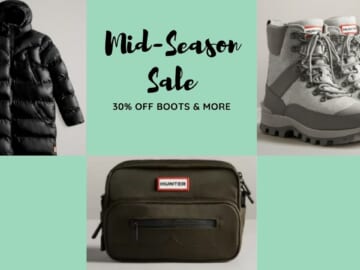 Hunter Boots | 30% Off Mid-Season Sale