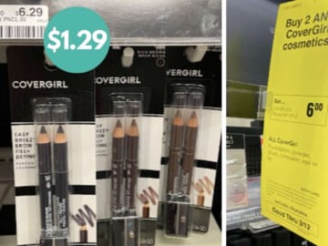 CoverGirl Printable Coupons | $1.29 Brow Pencils & More