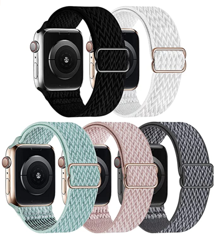 Nylon Apple Watch Bands 5-Pack for just $6.99!