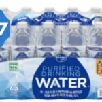 Bottled Water 24 pk. for $1.97 | Kroger Deal Ends Today!