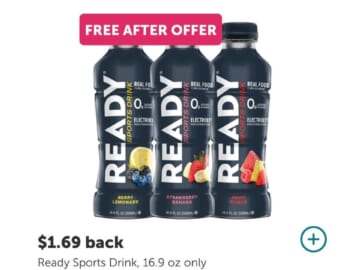 New Ibotta Offer | FREE Ready Sports Drink