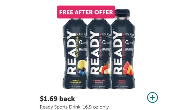 New Ibotta Offer | FREE Ready Sports Drink