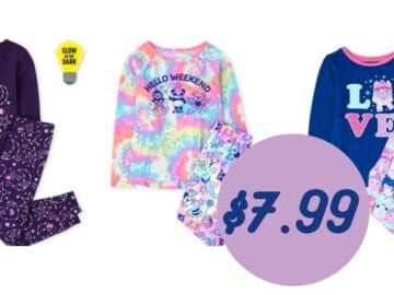 The Children’s Place | Kids Pajama Sets for $7.99