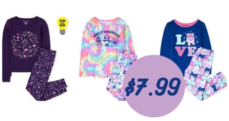 The Children’s Place | Kids Pajama Sets for $7.99