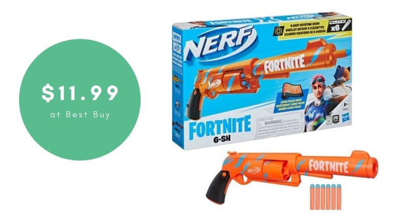 Best Buy | Nerf Fortnite Dart Blaster $11.99