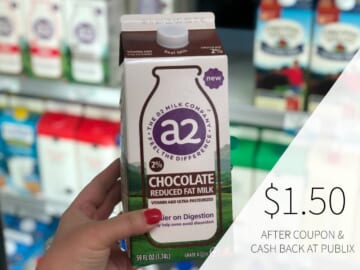 a2 Milk As Low As $1.25 This Week At Publix