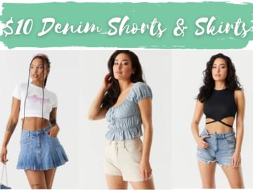 Charlotte Russe | $10 Denim Shorts & Skirts