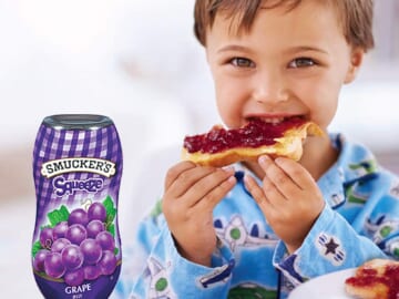 12 Pack Smucker’s Squeeze Grape Jelly as low as $14.98 Shipped Free (Reg. $25) – $1.25/ 20 oz bottle