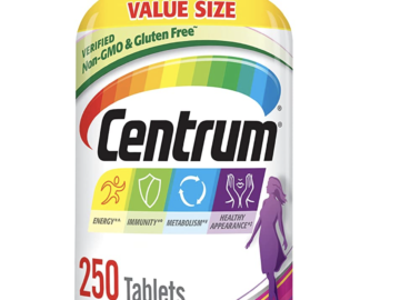 Centrum Women’s Multivitamins, 250-Count for just $11.97 shipped!