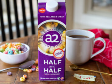 A2 Milk Half and Half Just $1.25 At Publix (Regular Price $4.49)