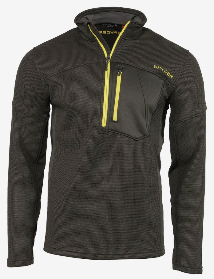 Spyder Men’s Hybrid Half Zip Fleece Jacket for just $39.99 shipped! (Reg. $99)