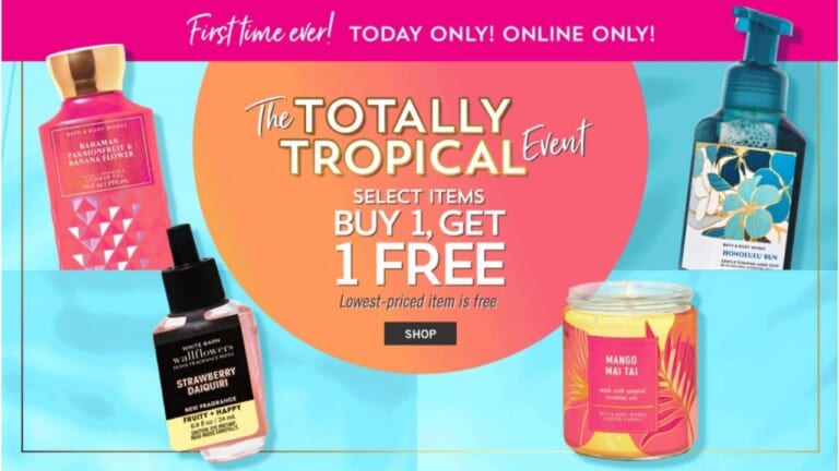 Bath & Body Works | B1G1 Free Online Event