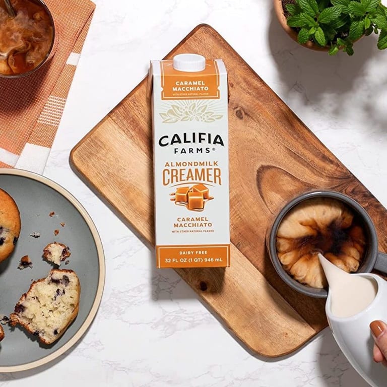 6 Quarts Califia Farms Pecan Caramel Almond Milk Coffee Creamer as low as $16.82 Shipped Free (Reg. $28.03) | $2.80 each! – Dairy Free | Soy Free | Plant Based | Vegan | Non-GMO | Shelf Stable | Gluten Free