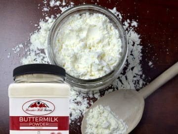 Hoosier Hill Farm Buttermilk Powder, 1 Pound $13.99 (Reg. $20) – Shelf table 6K+ FAB Ratings!