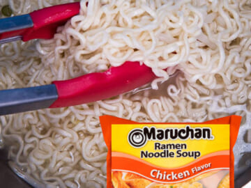 24 Pack Maruchan Ramen, Chicken as low as $5.70 Shipped Free (Reg. $12) – $0.24/ 3-oz pack