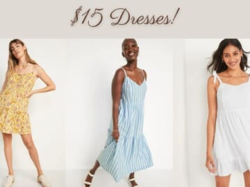 Old Navy | $15 Women’s Cami Dresses